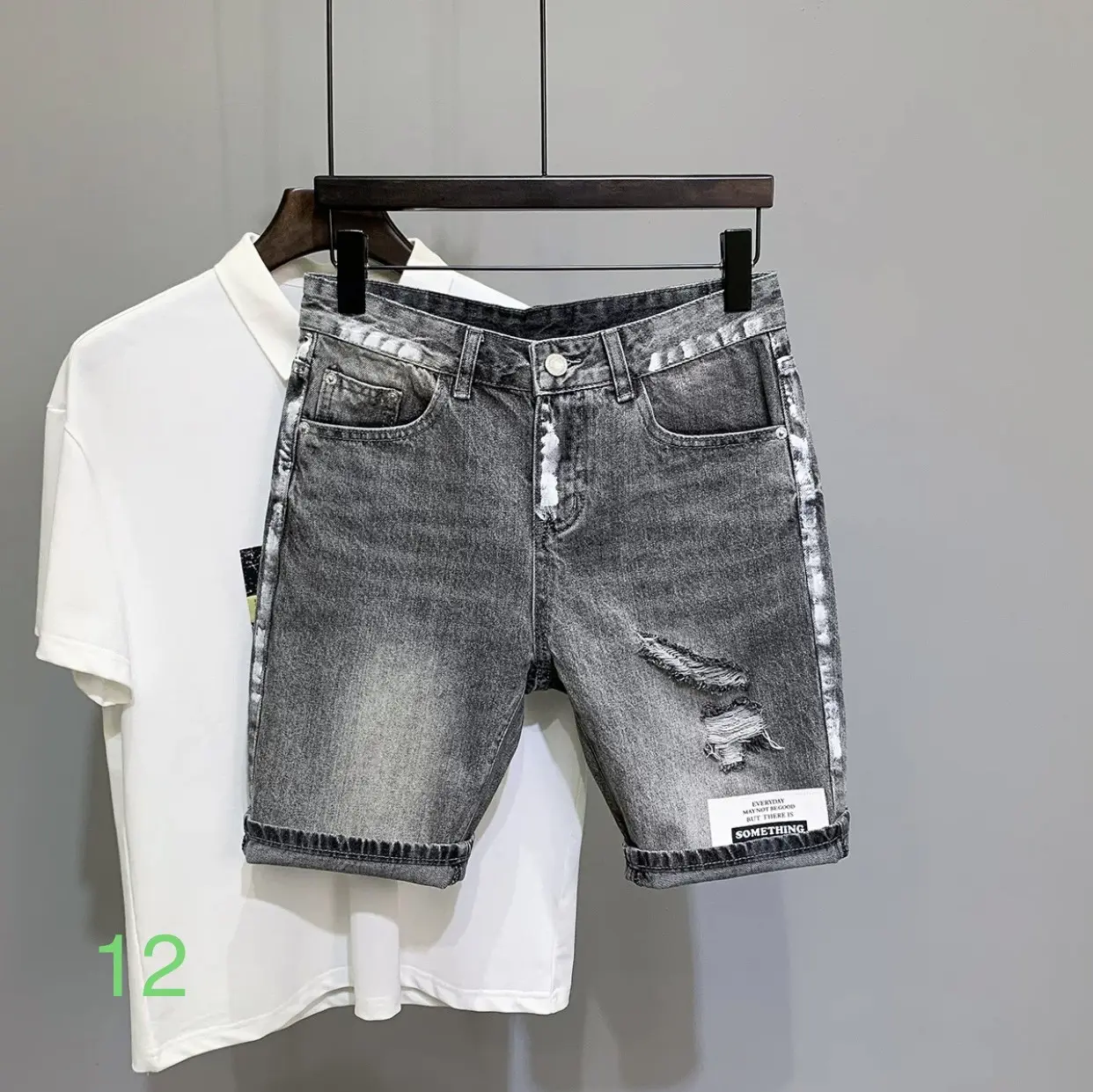 Quần Short Jean Nam Năng Động Chất Liệu Cotton Denim Slim Fit Túi Nhiều Size 28-34 - Thời Trang Nam Menswear Pants Có Túi
