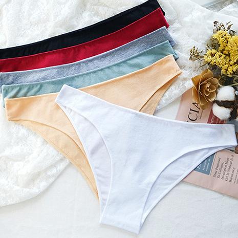 Quần lót nữ đáy may 2 lớp kháng khuẩn - Quần lót cotton siêu co dãn, thấm hút tốt VALICA L261 Women Voi 3