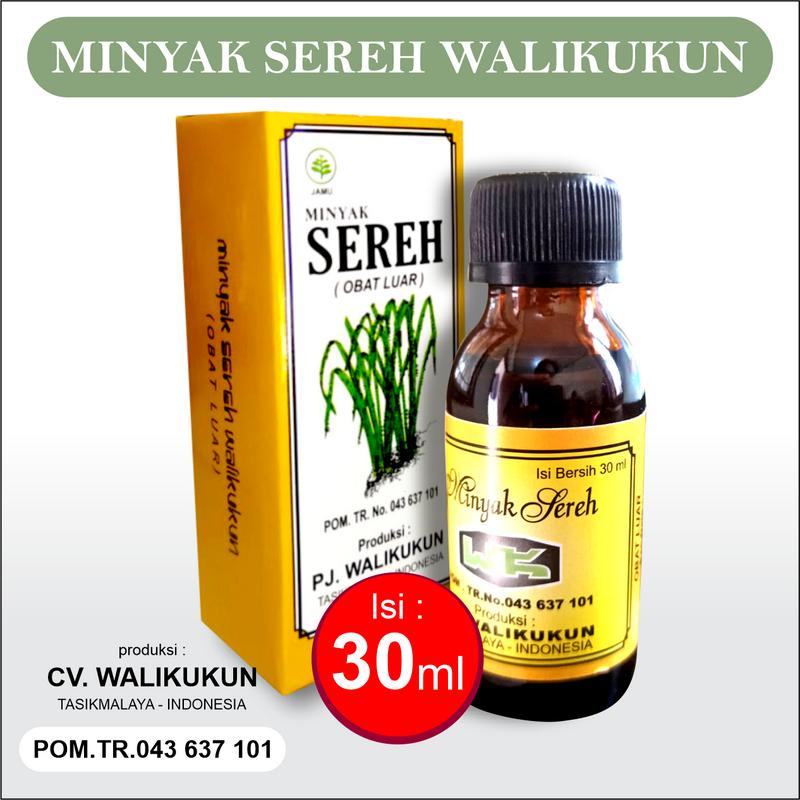Minyak Sereh Walikukun Original 30 ML, Minyak Herbal Walikukun, Pegal Linu, Gatal di gigit Serangga 3