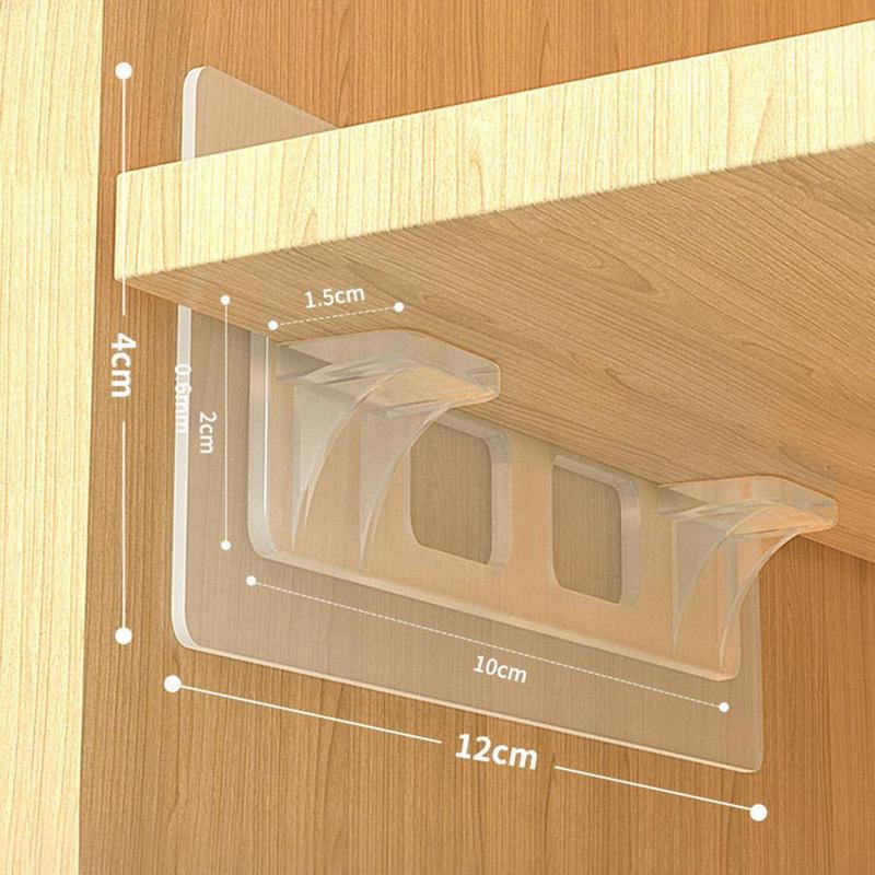 Product Introduction of Kệ Đỡ Tấm Gỗ Dán Tường Giá Treo Tường Tự Dính Không Cần Đục Lỗ Lớp Cố Định Gia Dụng I9V0 26