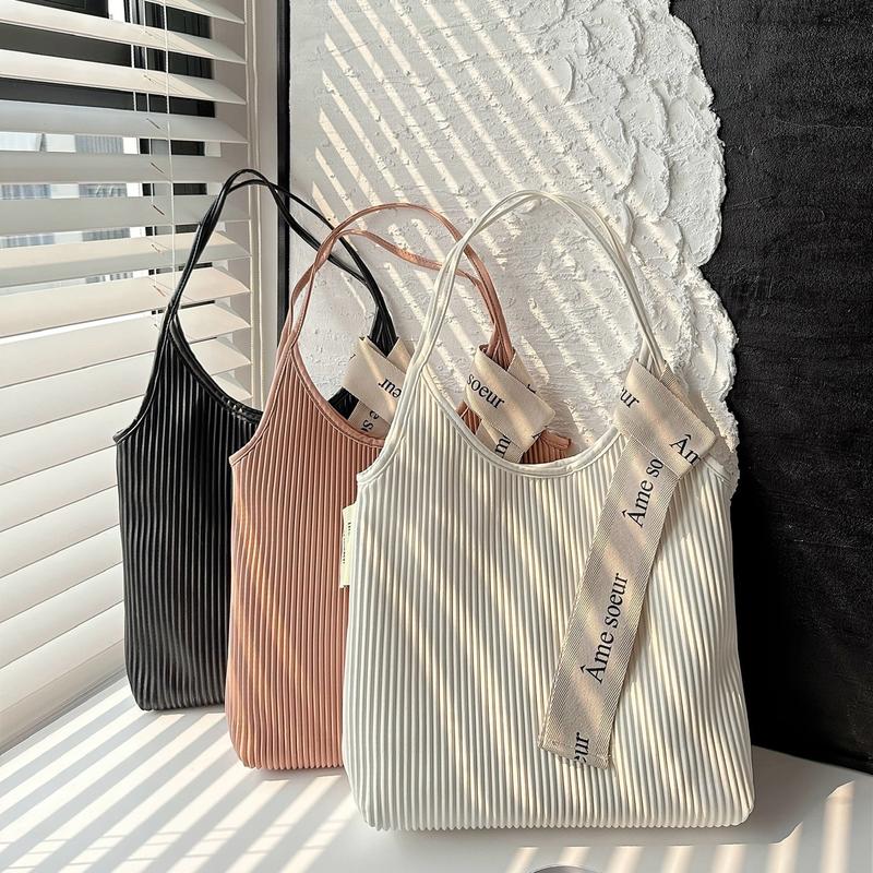 Túi Tote Da Nữ Tặng Kèm Túi Nhỏ IBSQUARE -Túi xách nữ xinh to A4 Túi xách đi học đi làm size lớn Túi