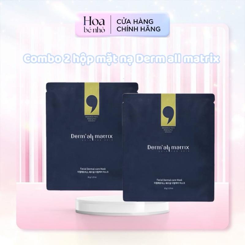 Combo 2 hộp mặt nạ thạch matrix xanh