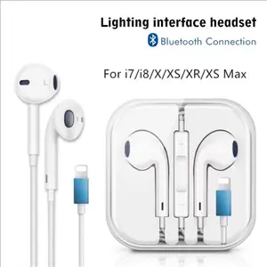 Handsfree Iph Lightning Dan Bluetooth Pop Up Window Super Bass Garansi In Ear Earphone Headphones   Headset Wireless