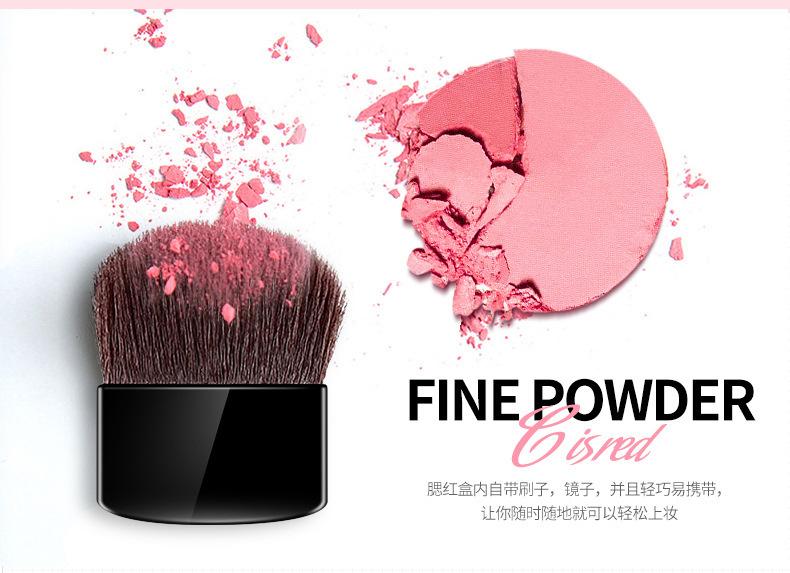 Product Introduction of [DuoDuo] UUU - Bioaqua Blush Nude Makeup Natural Brighten Skin Cushion Blush Makeup 8