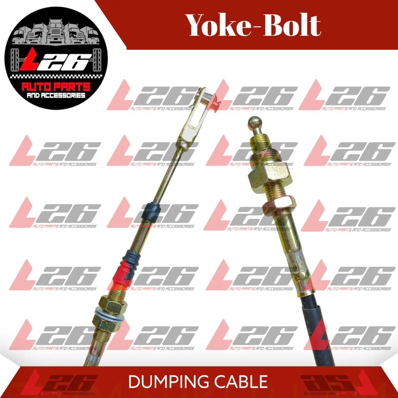 Dumping Cable Dumping Cable YOKE-BOLT SIZES AVAILABLE - TikTok Shop Philippines