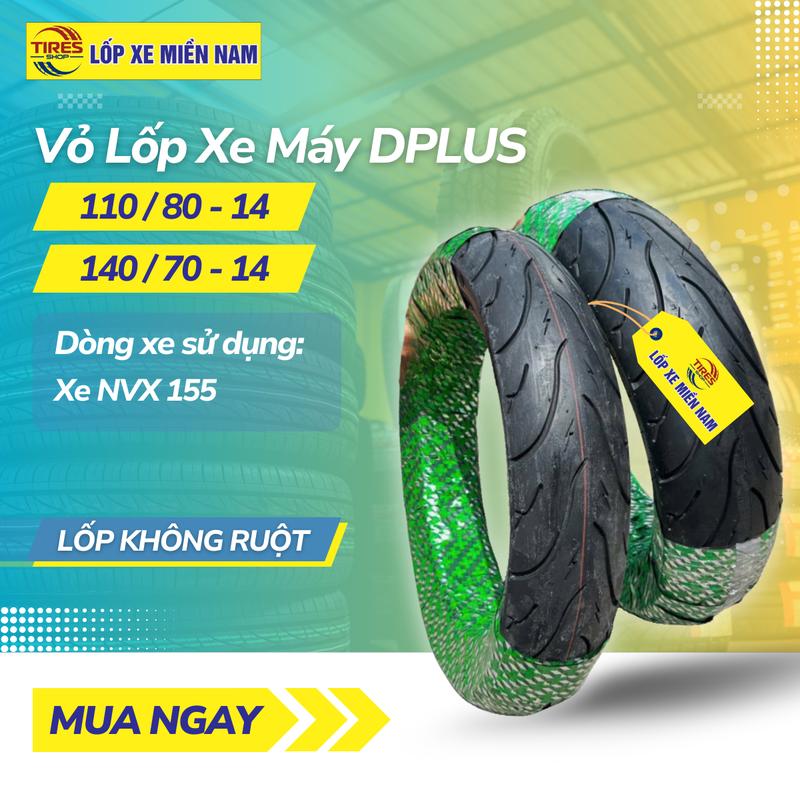 LXS - Lốp xe NVX không ruột Dplus Phụ kiện Dplus