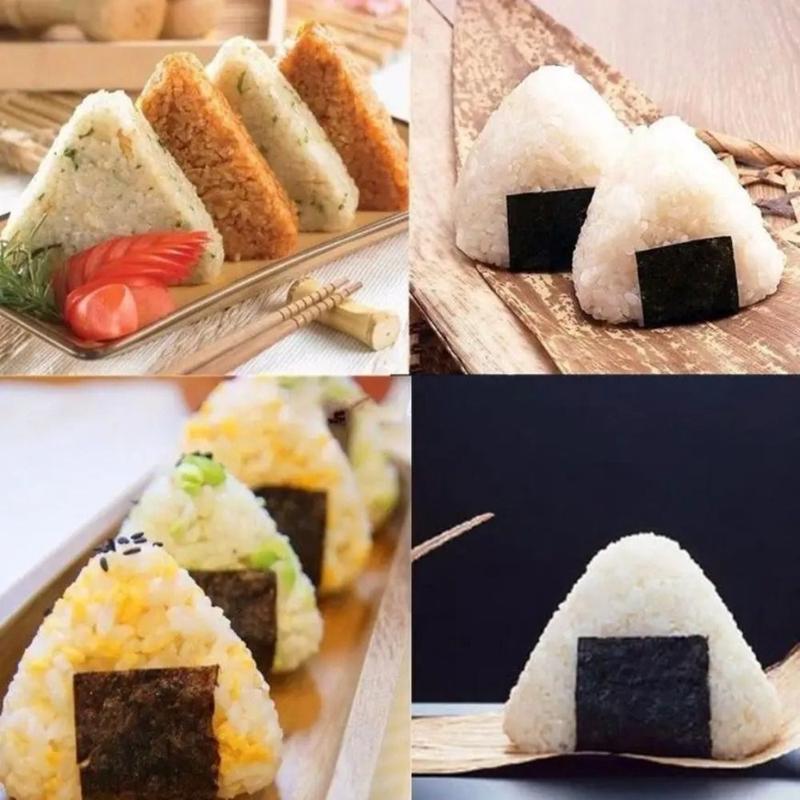 Product Introduction of New DIY Rice Ball Mold Cartoon Shape Transparent Sushi Mould Non-stick Kitchen Gadgets Bento Accessories 19