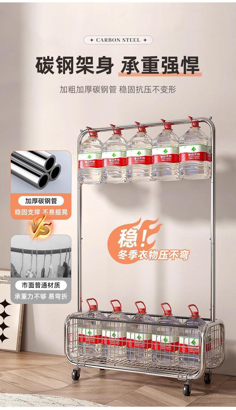 Product Introduction of Bedroom Floor Hang Drying Hanger Coat Rack Indoor Overnight Clothes Storage Rack Home Mobile Corner Accessory Laundry Hangable 4