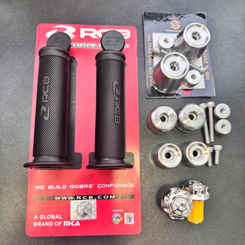 Bao Tay RCB HG66 Chính Hãng Kèm Gù INOX 304 và 2 Cục Nhôm Đống Gù