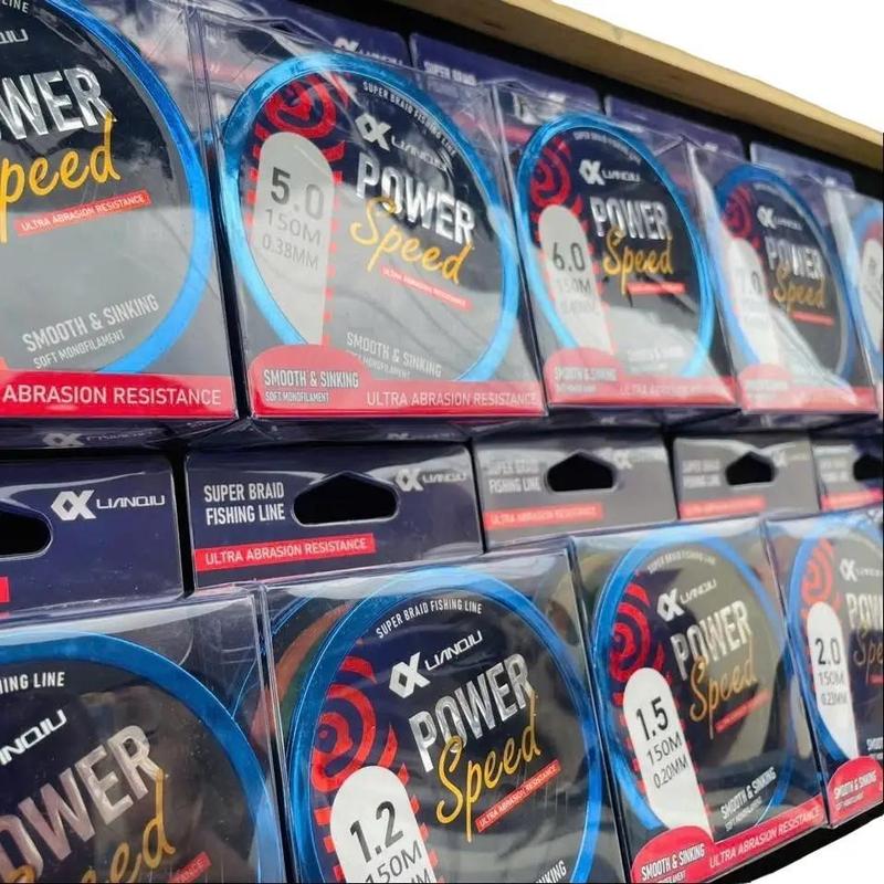 [LIANQIU] Cước 150m làm Trục câu Đài - vô máy câu. tính dây Mềm mịn - Quăng xa - Tải cao -Bền bỉ .Fishing Đi Câu Câu Cá Bắt Cá Fishinglines