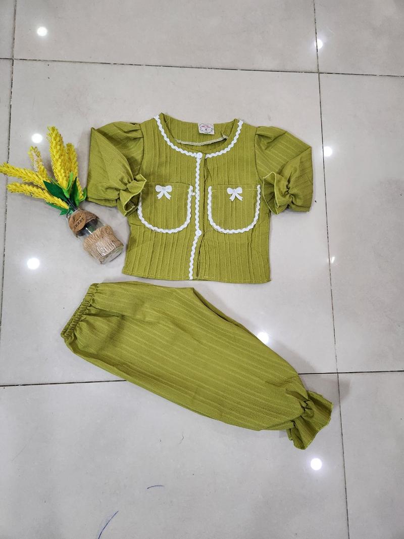Product Introduction of [8-18kg] Set áo  tay dài vải xốp, quần dài siêu cute, thấm hút mồ hôi, thích hợp mặc đi học, đi chơi (TT048) 43