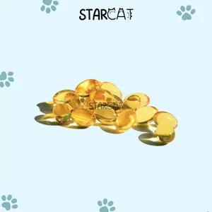 SC Minyak Ikan Fish Oil Kucing Anjing Hamster Bulu Gemuk Nafsu Makan 1 Butir Vitamin Omega 3