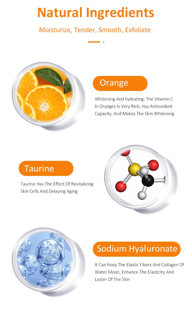 Product Introduction of Orange Peel Lotion Peeling Oil Body Lotion Mild Exfoliating Gel Lotion Orange Peeling Lotion 15