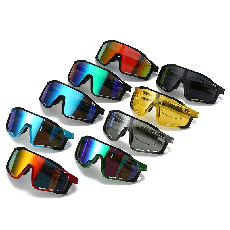 Cross-Border New Arrival Polarized Sunglasses Cycling Glasses European and American Fashion Outdoor Mountaineering Sea Fishing Fit for Myopia Sunglasses
