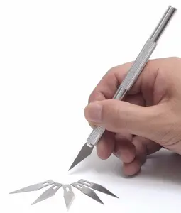 Pisau Ukir Seni Crafting Art Knife / Cutter Pen / Pen Ukir / Art Knife