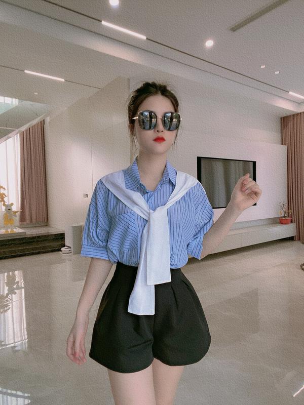 Áo Sơ Mi Nữ Quảng Châu- Mã A67