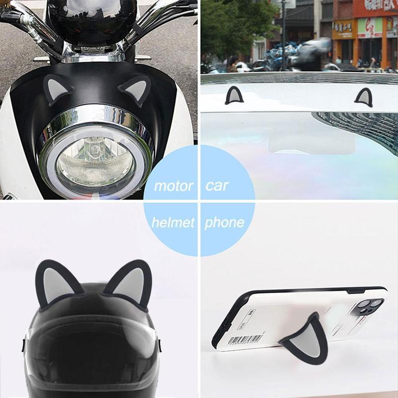 Product Introduction of Đồ Trang Trí Mũ Bảo Hiểm, Thời Trang Dễ Thương, Sáng Tạo, Cá Tính Độc Đáo, Có Tai, N8N5 29