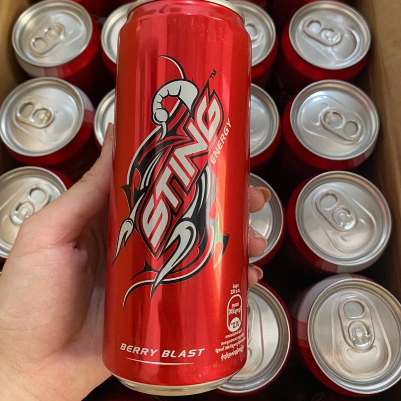Combo 6 Lon Tăng Lực Sting Đỏ 330ml 2