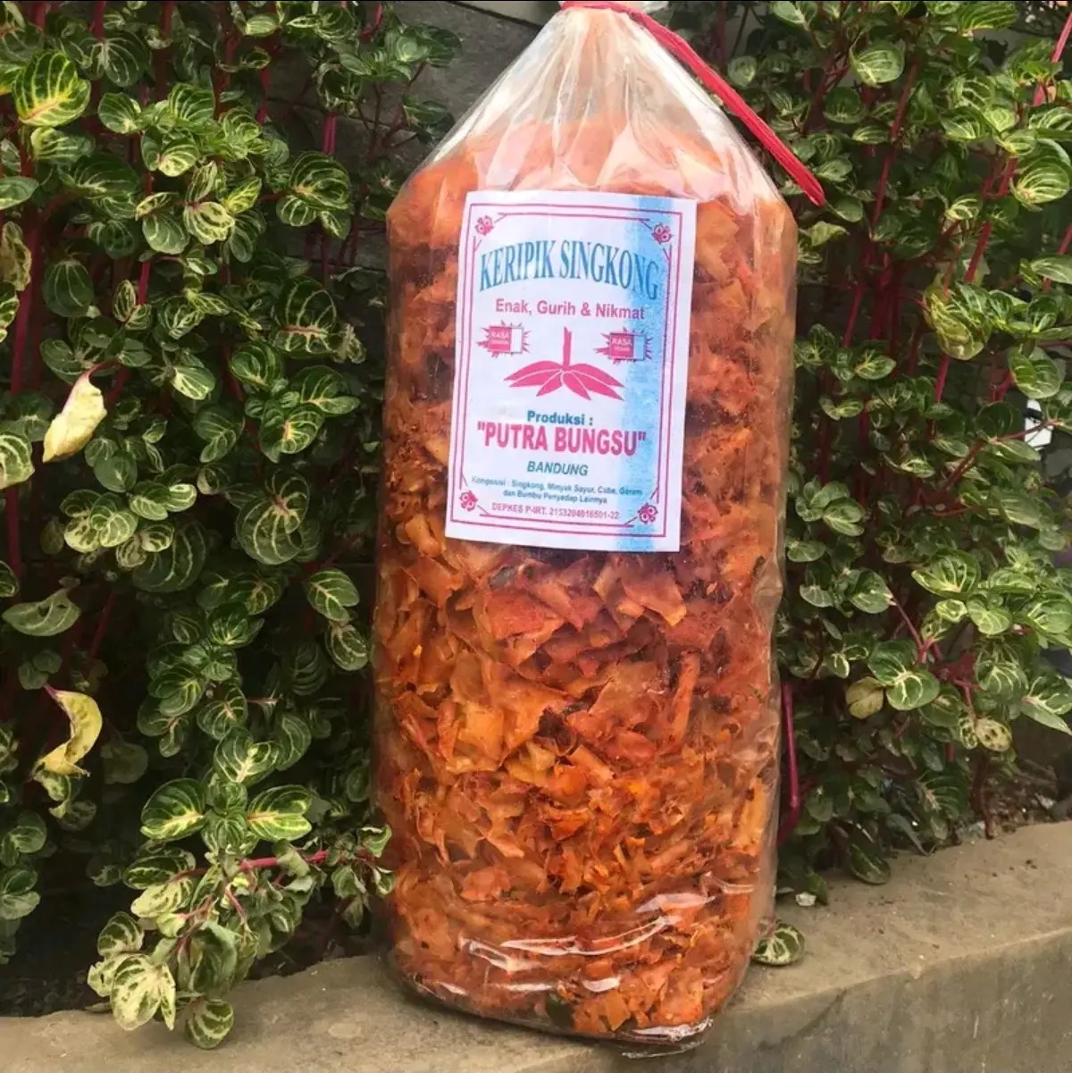 KERIPIK SINGKONG KRIWIL PEDAS DJ SULTAN BANDUNG - 1KG