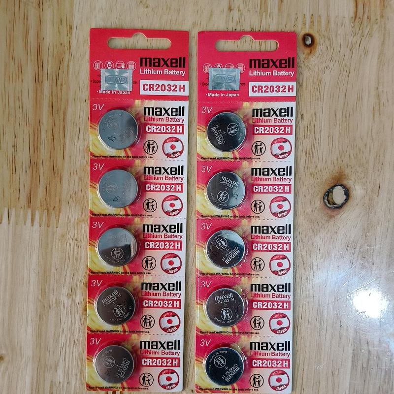 (COMBO ) 2 vỉ pin Maxell CR 2032 dành cho chìa khóa xe smarkey và các thiết bị điện tử khác như tab.định vị.máy tính.đồ chơi điện tử 1