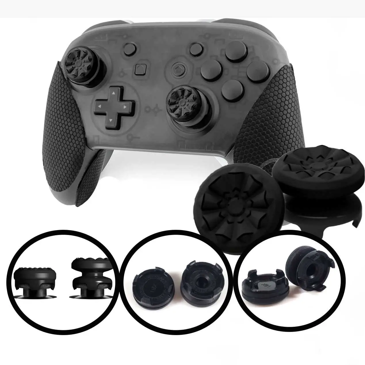 KontrolFreek Karet Thumbstick HighRise MidRise Joystick Controller Performance Gamepad KF028