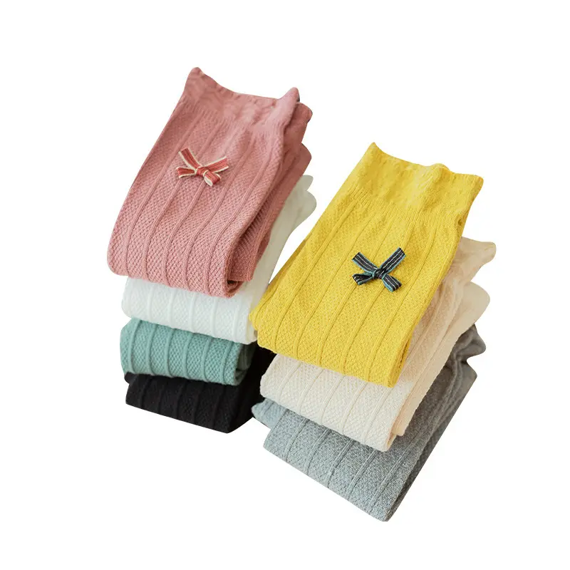 ByKiddos - Legging Anak Perempuan Versi Korea Baru Bahan Katun Motif Pita Lucu Impor 6