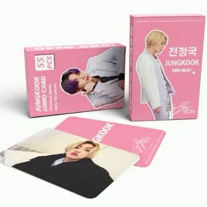 agk026 lomo card BTS 55pcs photocard PC v jimin jin rm suga jhope jk Cards 1