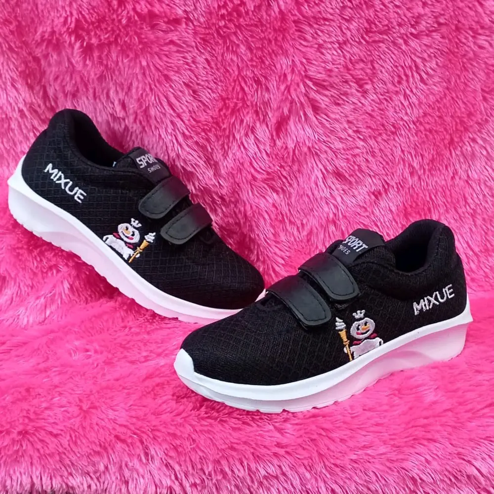 SEPATU ANAK SEKOLAH COWOK CEWEK BORDIR MIXUE