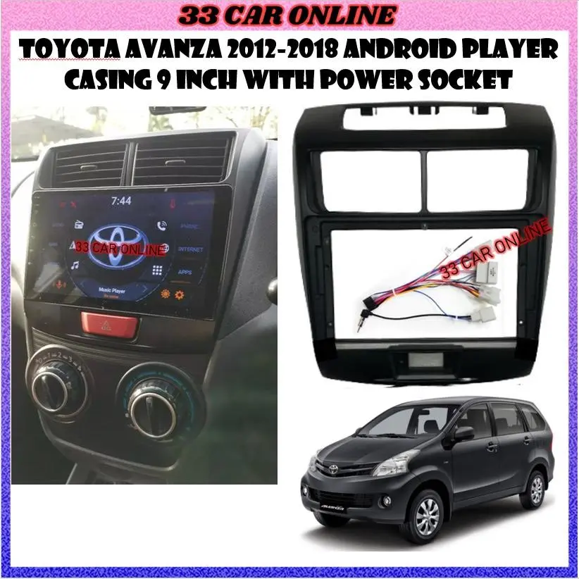 Toyota Avanza 2012-2018 Android Player Casing 9