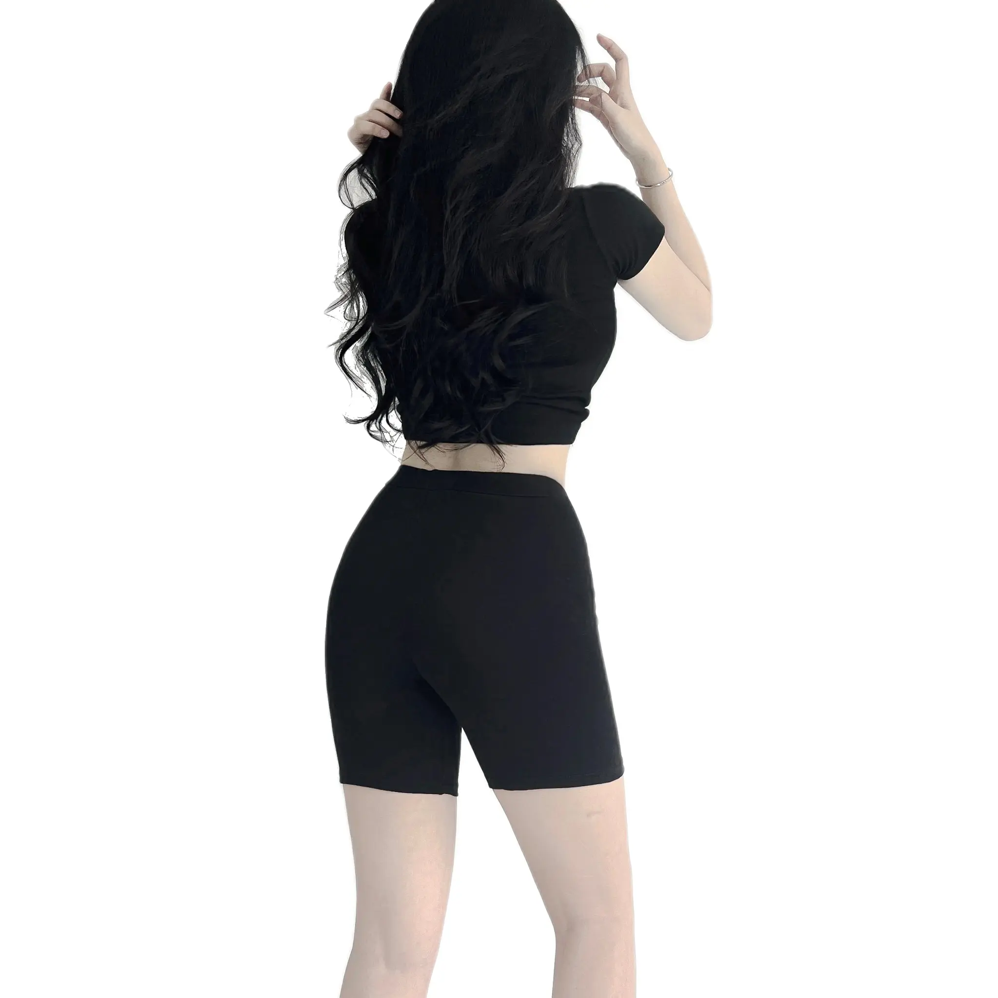 Combo 5 Quần legging đùi (Short) chất co dãn dành Nữ Women Voi