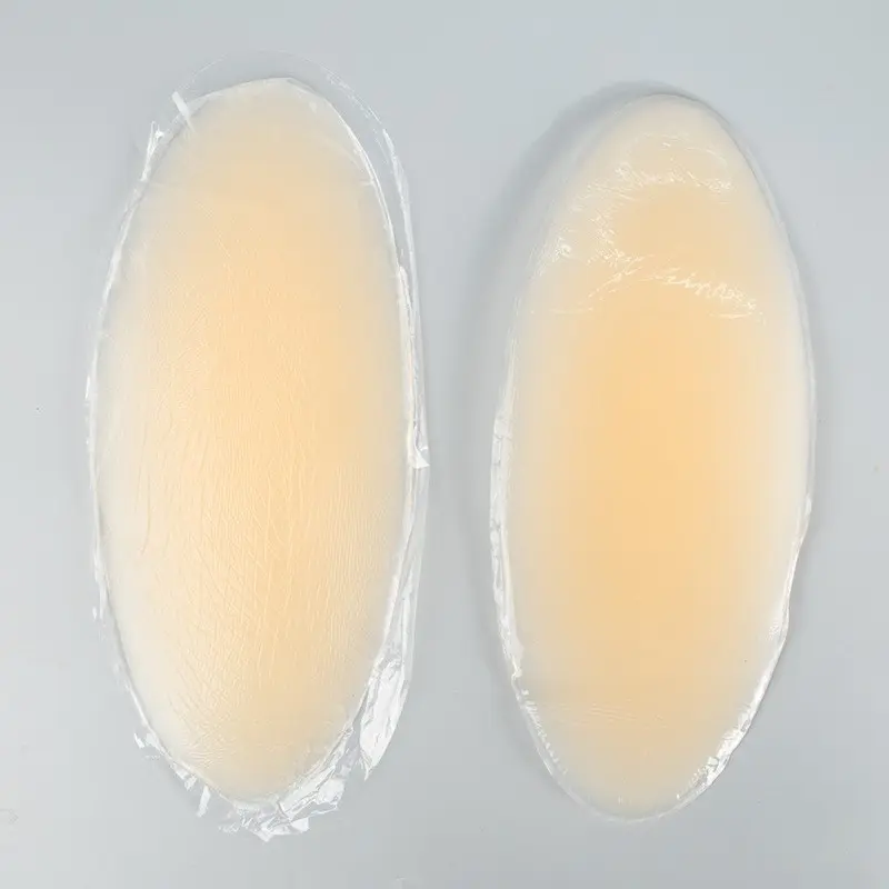 Đệm đệm mông bằng silicon có thể tái sử dụng, 2 cái, dành cho phụ nữ, Thiết kế vô hình, Hỗ trợ hông và định hình hoàn toàn, Phụ kiện đồ lót tự dính Women Bra 5
