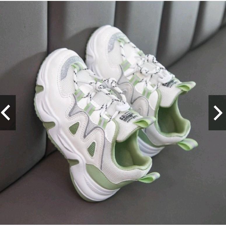 Zig Zag Non LED Sepatu Anak Import Kids Shoes Sneakers size 26-37 usia 3-9 Tahun Fashion 4