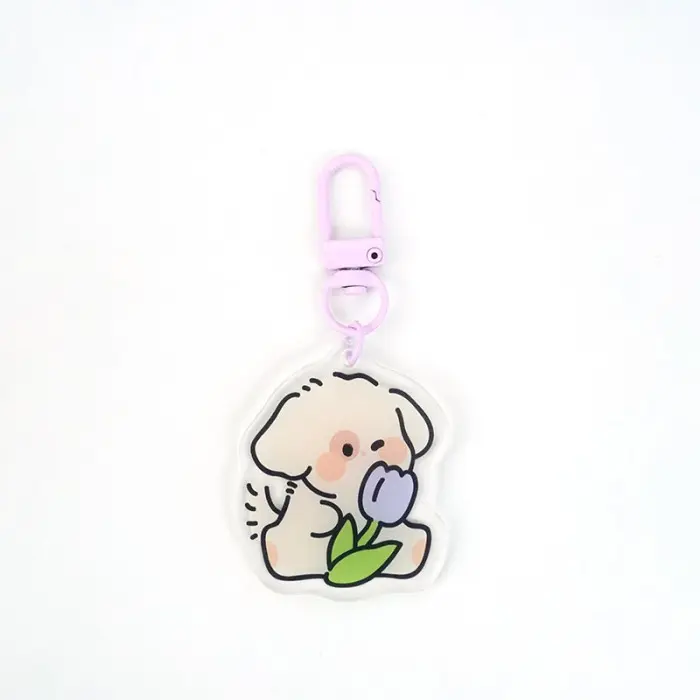 Oh!Some - Mainan Anak Dewasa Ganci Gantungan Kunci Akrilik Cardlover Acrylic Keychain Aksesoris Lucu Tas 5