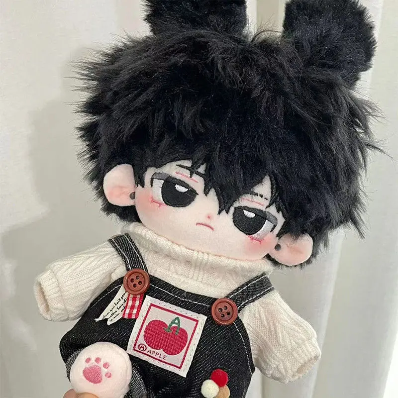 Búp Bê Bông Quạ, Không Thuộc Tính, 20cm, Búp Bê Nam Mặc Quần Áo Dễ Thương, Búp Bê Đồ Chơi Nhồi Bông Đẹp Trai, Còn Hàng Toy Phát Nhạc