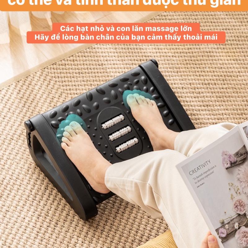 [HomeX] ERGONOMIC FOOTREST  - Ghế Gác Chân Công Thái Học- Điều chỉnh được 5