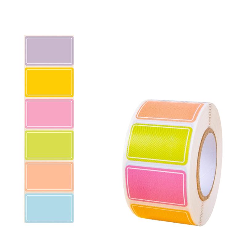 Index Sticker Label 500Pcs Writable Label Stickers Removable Index Stickers Colorful ...