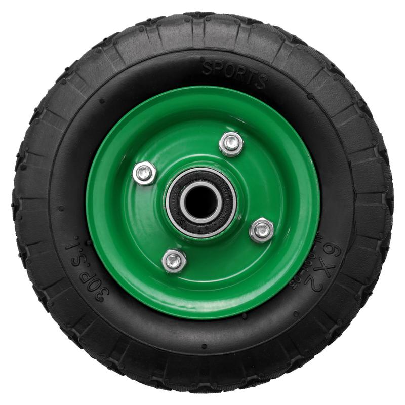 Vận chuyển nước ngoài,Lốp Bơm Hơi Chống Mài Mòn, Bánh Xe 6 Inch, 150Mm, Xe Đẩy Cấp Công Nghiệp, Bánh Xe Đẩy, 250Kg, 36psi 1