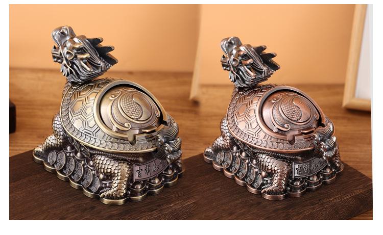 Product Introduction of Luxury European Metal Ashtray for Home and Office 9