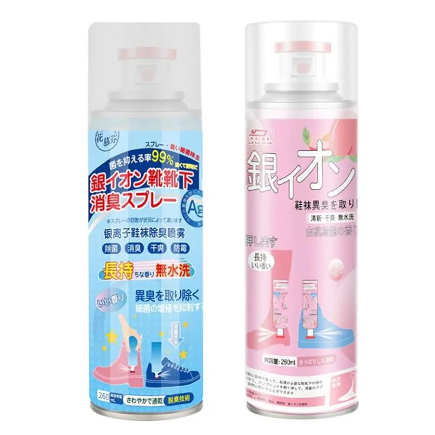 Combo 5 Chai Bình Xịt Khử Mùi Hôi Giày Dép - Giải pháp khử mùi hôi giày dép hiệu quả - PVN4431