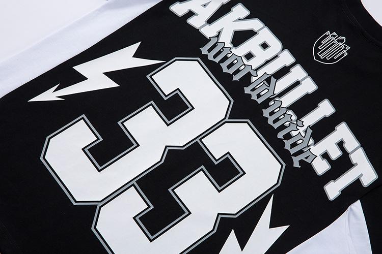Product Introduction of AKanbullet Summer New Pure Cotton Short Sleeve T-Shirt American Style Jersey Trend Brand High-Quality Heavyweight Printed T-Shirt 20