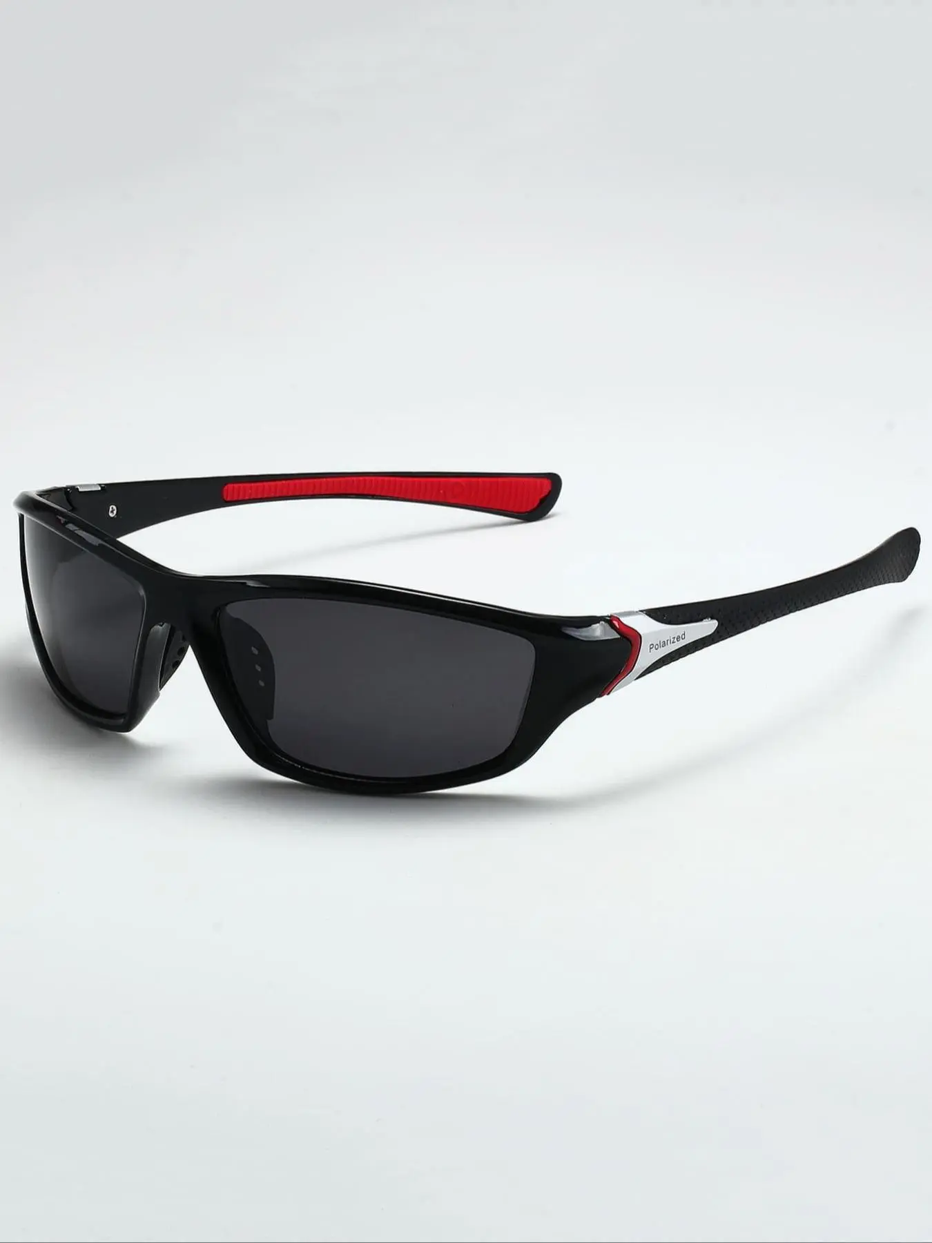 Unisex Sporty Sunglasses, Trendy Casual Polarized Sunglasses for Outdoor Cycling, Fashion Accessories for Outdoor Activities