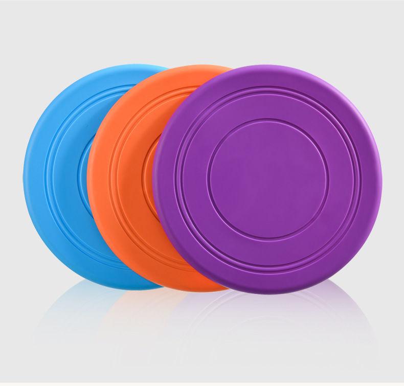Product Introduction of Pet Toy Dog Frisbee Frisbee Dog Special Frisbee Silicone Pet Outdoor Interactive Training Floating Durable Toy 12