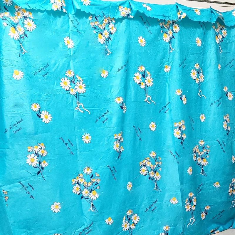 Rido Rèm Cửa Vách Ngăn May Sẵn Móc Treo - Che Chắn Phòng ,Ngăn,Che Nắng Cửa Sổ Ban Công - Tặng Kèm Dây Rido2