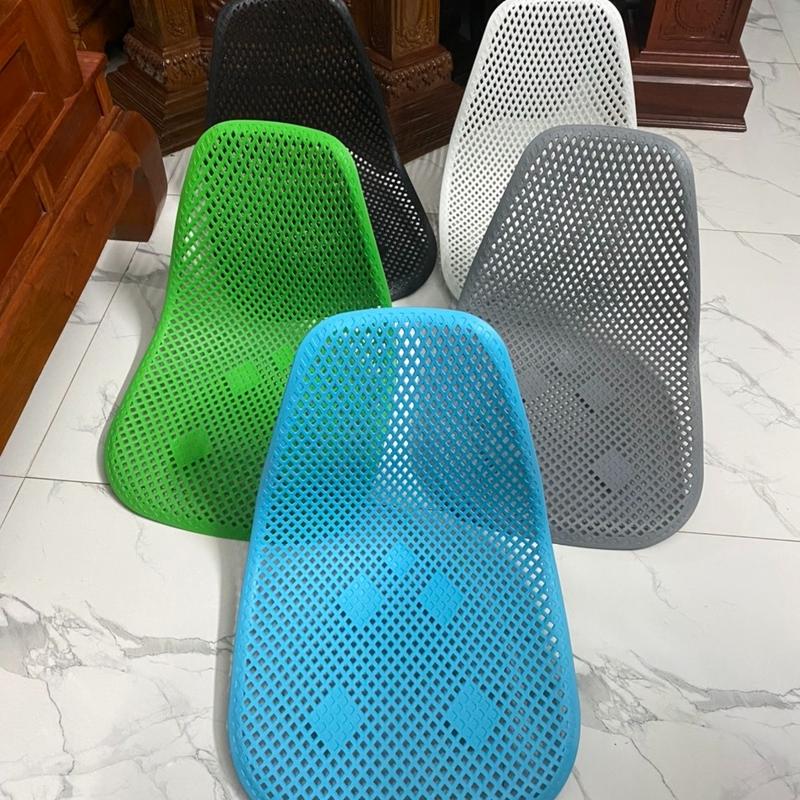  Mặt Ghế Nhựa Lưới Thủng Eames Mặt Ghế Băng Chờ Dùng Cho Sân vận Động Quán Cafe Nhà Hàng 