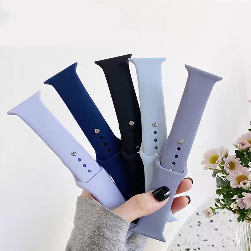 Silicone Strap for IWatch Apple Watch Series 11 10 9 8 7 6 5 4 3 Ultra 3 2 Se 3 2 49mm 46 45 44 42 41 40 38mm Soft Rubber Replacement Band Accessories for Tali Jam Tangan Smartwatch I8 S10 S8 S9 Pro Max T900 T800 Ultra 8 MAX 9 PRO S20 T500 Silicone Strap for IWatch Apple Watch Series 11 10 9 8 7 6 5 4 3 Ultra 3 2 Se 3 2 49mm 46 45 44 42 41 40 38mm Soft Rubber Replacement Band Accessories for Tali Jam Tangan Smartwatch I8 S10 S8 S9 Pro Max T900 T800 Ultra 8 MAX 9 PRO S20 T500