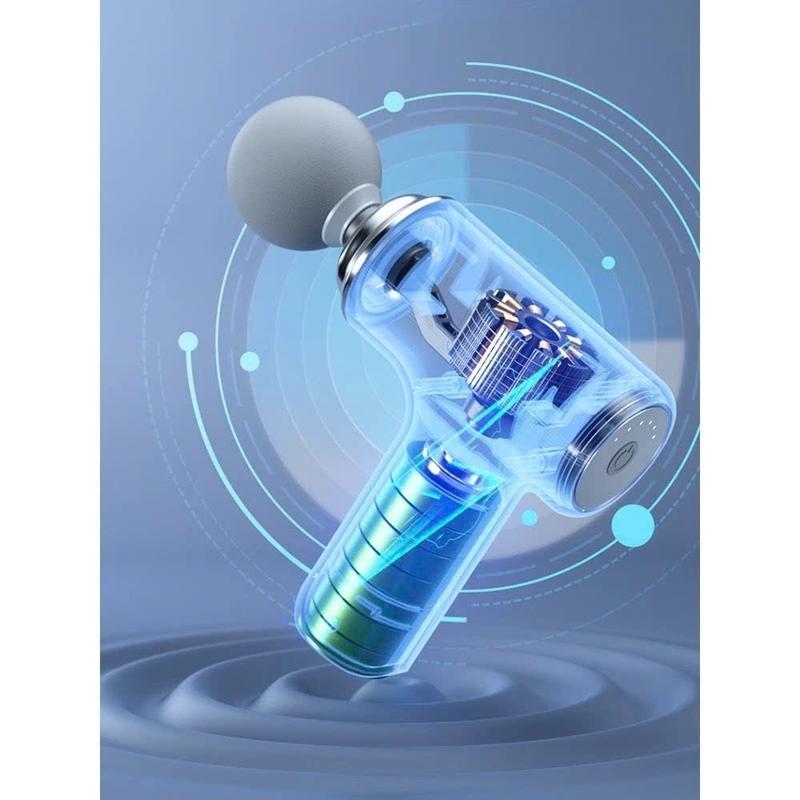 Product Introduction of Máy Massage Cầm Tay Mini 4 Đầu 6 Chế Độ - Công Nghệ AI Cảm Biến Lực Nhấn Giúp Giảm Đau Mỏi, Giãn Cơ 8