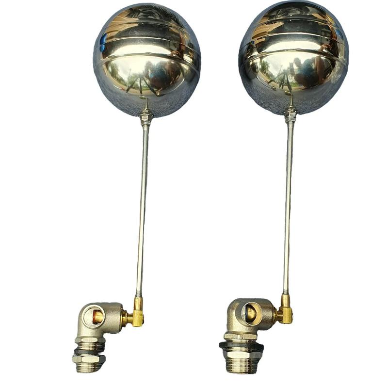 Van phao nước bóng inox, phao cơ quả bóng inox,phao nước sạch