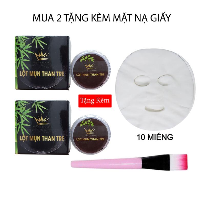 Gel lột mụn đầu đen mũi than tre hoạt tính Pháp cosmetic 30gr