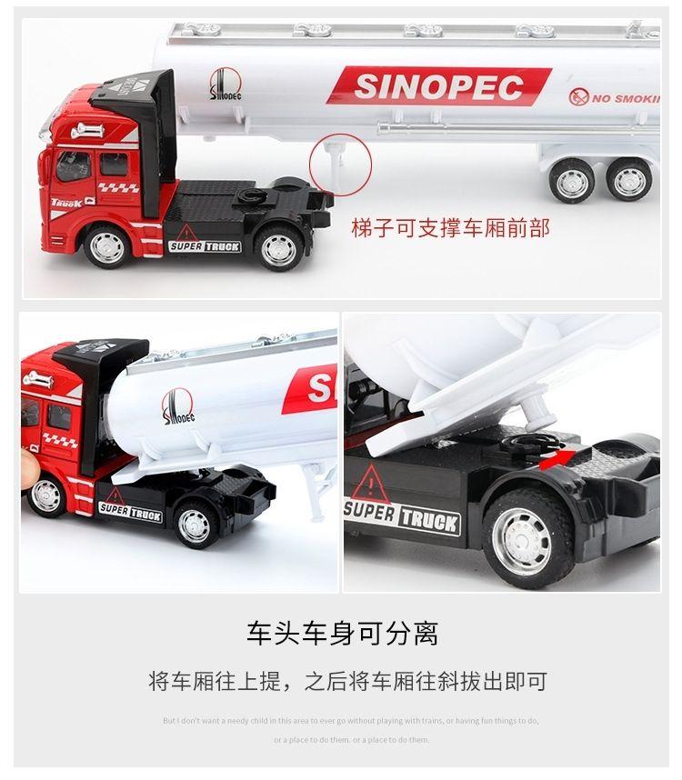 Product Introduction of Đồ Chơi Trẻ Em Điều Khiển Điện Xe Tải Thùng Hợp Kim Có Hộp Đựng Xe Giao Hàng Nhanh Xe Thùng Dầu Xe Tải Mô Hình Đồ Chơi Toy 9