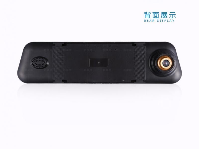 Product Introduction of 4.3-Inch Double Mirror Foreign Front and Rear Double Lens 4s Shop One Piece Dropshipping Rearview Mirror Hd Car Dvr 1080P 16